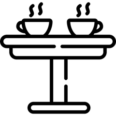 Kavos staliukai grožio salonams - Beauty Kit