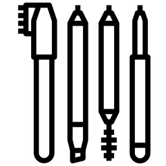 Pagalbinės priemonės antakiams - Beauty Kit