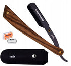 Бритва парикмахерская/барберская Gepard TEFLON для бритья и контуринга, черная