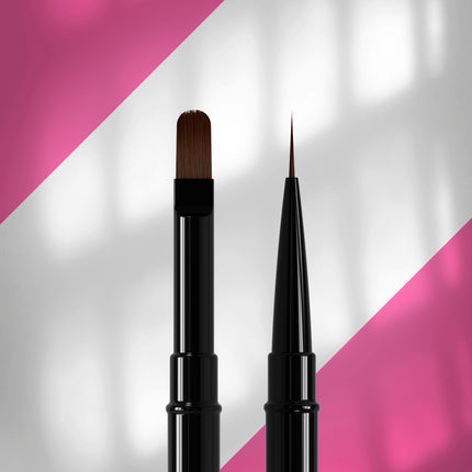 STALEKS dvipusis teptukas  geliniams dažams EXPERT liner 10 mm/11 mm