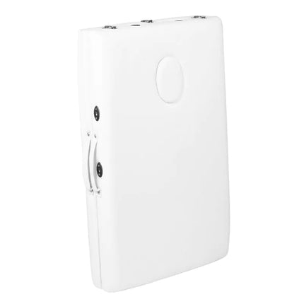 Складной деревянный массажный стол Balance 2 секции, белый