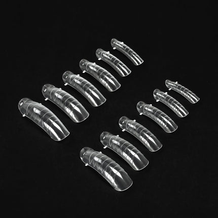 OCHO NAILS верхние формы для ногтей миндалевидной формы, 120 шт.