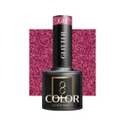 OCHO NAILS Гибридный лак для ногтей с блестками G13 -5 г