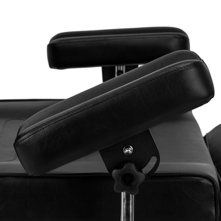 Hidraulinis tatuiruočių fotelis "Pro Ink 322F" juodas