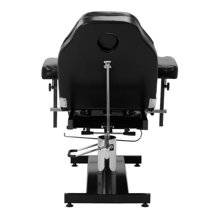 Tatuiruočių kėdė hidraulinė PRO INK 210DH, juoda