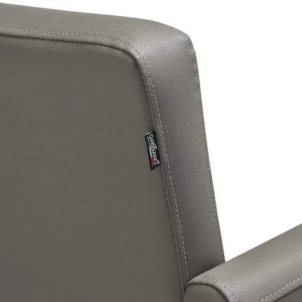 Парикмахерское кресло GABBIANO MALAGA, черно-золотое.