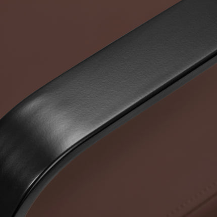 Gabbiano Porto juodos šokolado spalvos kirpėjo kėdė