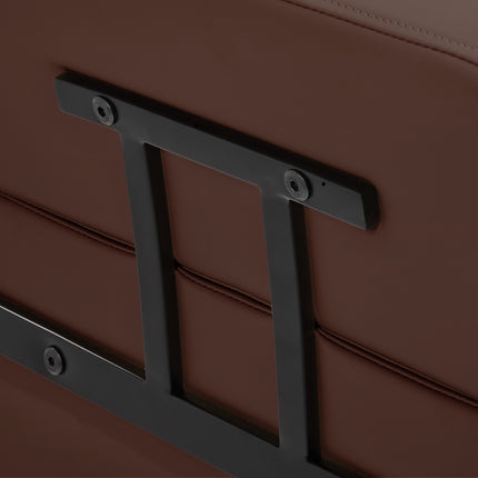 Gabbiano Porto juodos šokolado spalvos kirpėjo kėdė