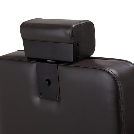 Kirpėjo kėdė Hair System BM88066B ruda su juodu rėmu