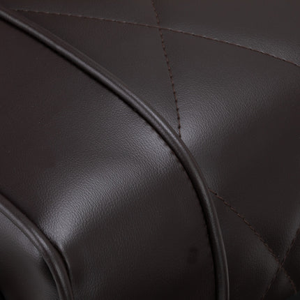 Kirpėjo kėdė Hair System BM88066B ruda su juodu rėmu