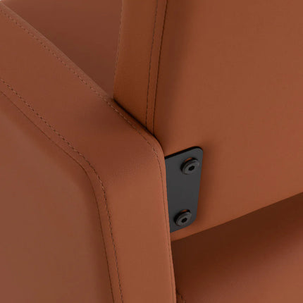 GABBIANO kirpyklos kėdė VITORIA, ruda