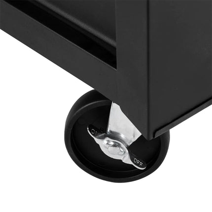 Тележка для тату-мастеров и мастеров перманентного макияжа PRO INK, 702, черная.