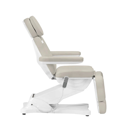 Elektrinis kosmetologinis gultas SILLON CLASSIC 3 variklių, smėlio spalvos