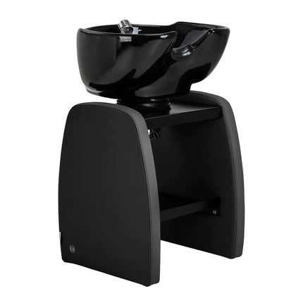 Hairdressing wash unit Omega Aqualina black
