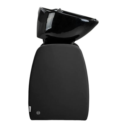 Hairdressing wash unit Omega Aqualina black
