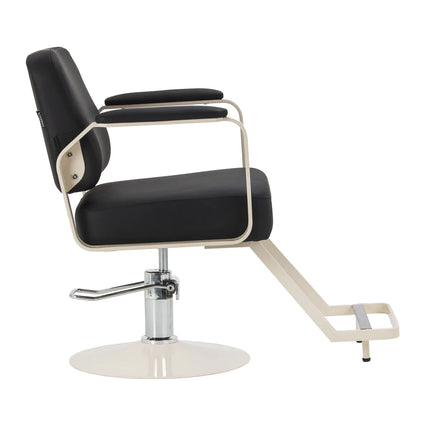Hairdressing chair Omega Aurora black