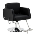 Hairdressing chair Omega Andromeda black