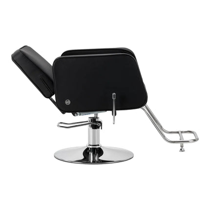 Hairdressing chair Omega Andromeda black