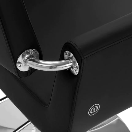 Hairdressing chair Omega Lyra black