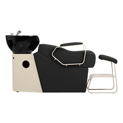 Hairdressing wash unit Omega Marina black