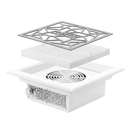 Įmontuojamas dulkių surinkėjas MOMO J-404, baltas