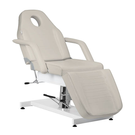 Fotel kosmetyczny hydrauliczny Sillon v2 210 beżowy