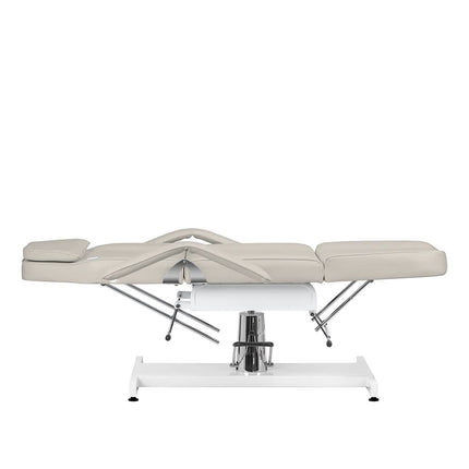 Fotel kosmetyczny hydrauliczny Sillon v2 210 beżowy