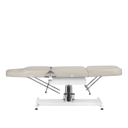 Fotel kosmetyczny hydrauliczny Sillon v2 210 beżowy