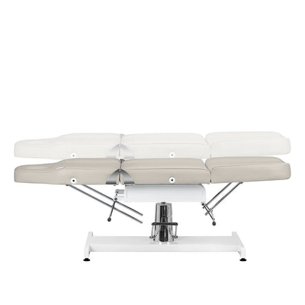 Fotel kosmetyczny hydrauliczny Sillon v2 210 beżowy