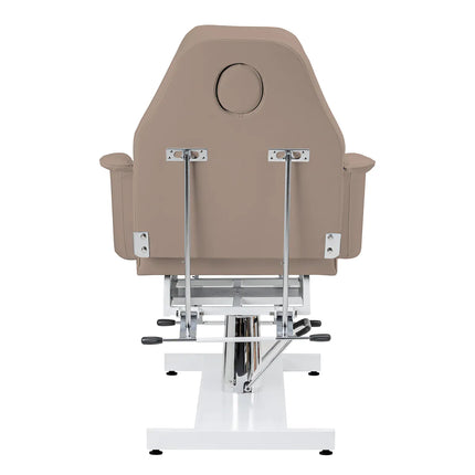 Hidraulinis kosmetologinis gultas Sillon v2 210, rudas