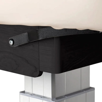 Elektrinis masažo gultas SILLON Comfort SPA 4 variklių, smėlio spalvos su juodu pagrindu