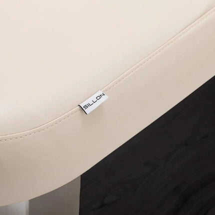 Elektrinis masažo gultas SILLON Comfort SPA 4 variklių, smėlio spalvos su juodu pagrindu