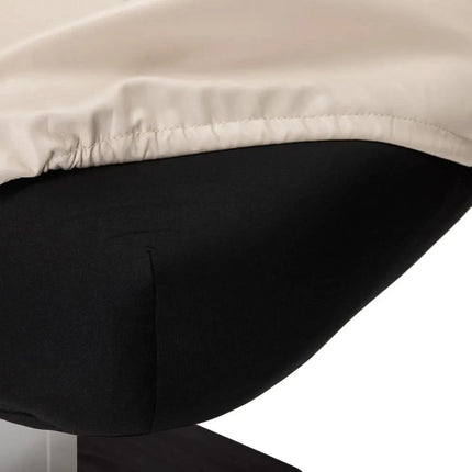 Elektrinis masažo gultas SILLON Comfort SPA 4 variklių, smėlio spalvos su juodu pagrindu