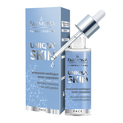 Farmona UNIQUE SKIN Intensyviai drėkinantis serumas su peptidais 30 ml