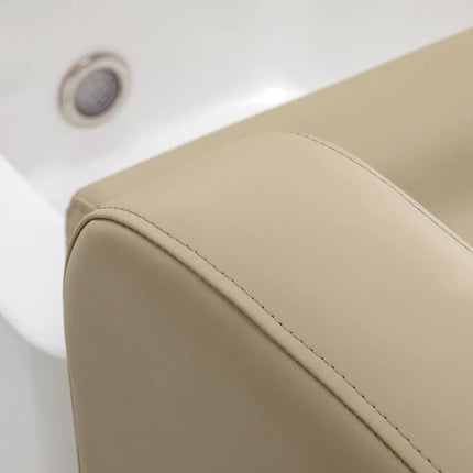 Kosmetologinis SPA pedikiūro krėslas SILLON ELYSIA, smėlio spalvos