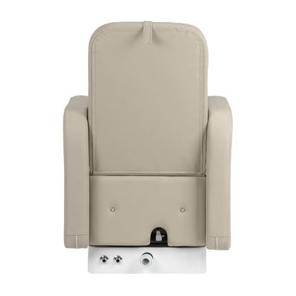 Kosmetologinis SPA pedikiūro krėslas SILLON ELYSIA, kreminis
