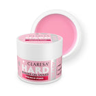 CLARESA HARD&EASY statybinis nagų gelis FRENCH PINK 12g – profesionalus manikiūro gelis šviesiai rožine spalva