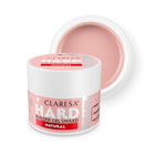 CLARESA statybinis gelis nagams HARD&EASY NATURAL 12 g – profesionaliam nagų modeliavimui ir pratęsimui