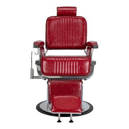 Fotel barberski Gabianno Royal X czerwony