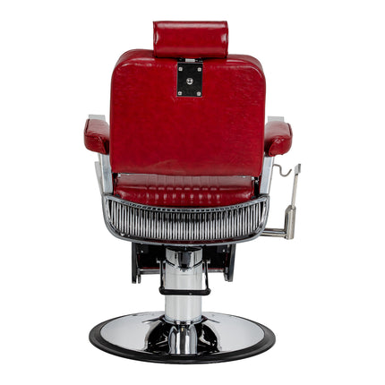 Fotel barberski Gabianno Royal X czerwony