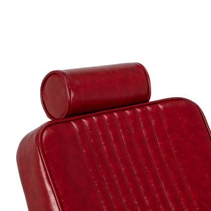 Fotel barberski Gabianno Royal X czerwony