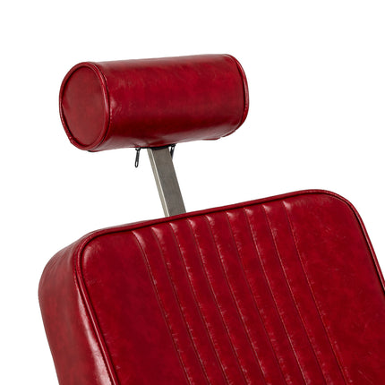 Fotel barberski Gabianno Royal X czerwony