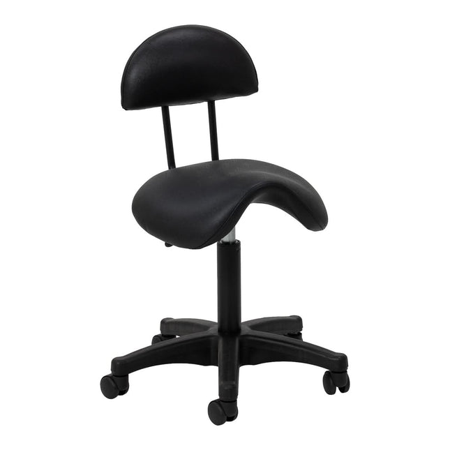 Kosmetologinė kėdutė 6001B, juoda