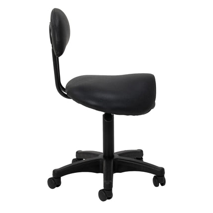 Kosmetologinė kėdutė 6001B, juoda – nuotrauka 2