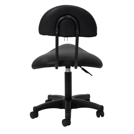Kosmetologinė kėdutė 6001B, juoda – nuotrauka 4