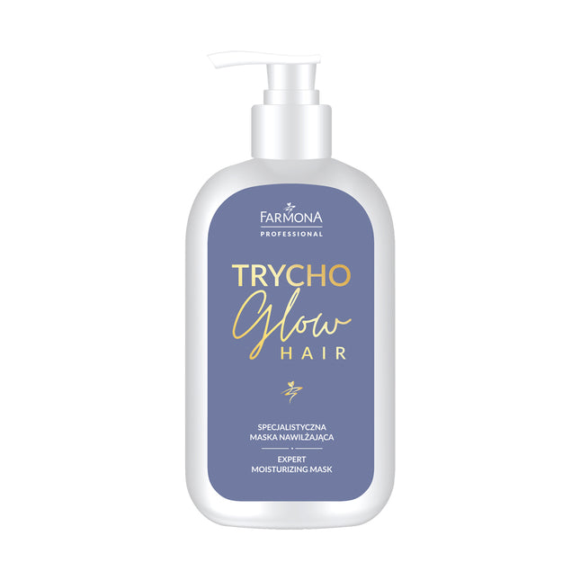 Farmona TRYCHO GLOW - specializuota drėkinamoji plaukų kaukė, 375 ml.