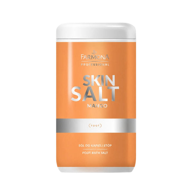 FARMONA pėdų vonelės druska SKIN SALT MANGO, 1250 g