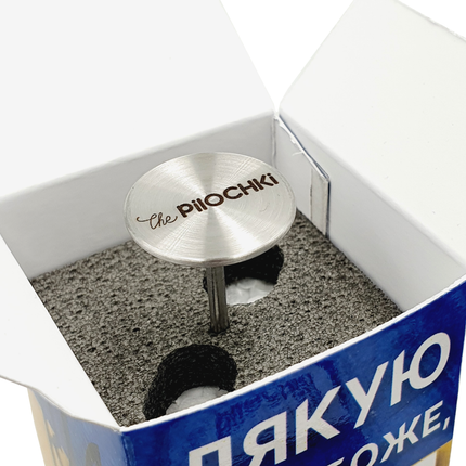 THE PILOCHKI plieninis laikiklis podo diskeliams 21mm