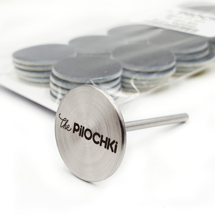 THE PILOCHKI plieninis laikiklis podo diskeliams 21mm