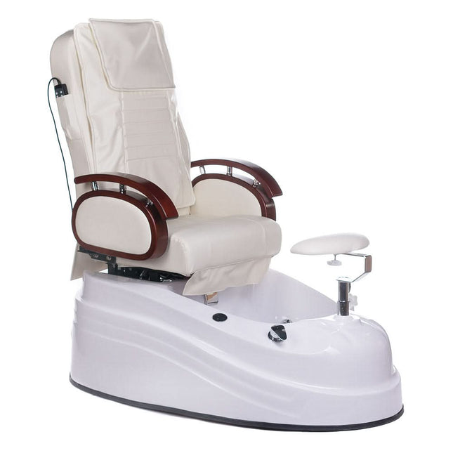 Pedikiūro SPA krėslas elektrinis BR-2307, latte